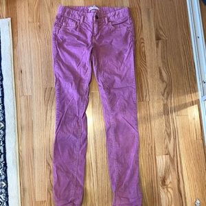 Free people skinny corduroy pant